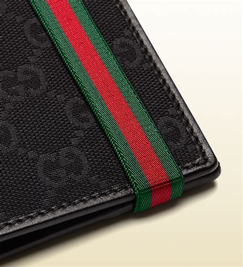 gucci mens black 12 slot wallet|Gucci men's wallet clearance.